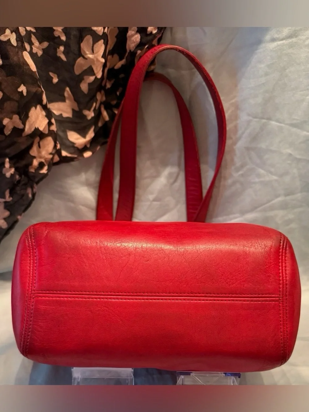 Coach Vintage Waverly Soho Buckle Bag with Cherry Charm
